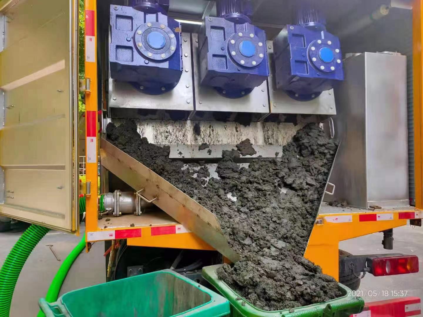 阜沙化粪池清掏城市维护站-泥浆净化干湿分离处理